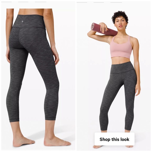 Lululemon wunder under high waist cropped - Picture 4 of 11